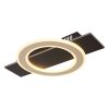 Jayden Plafonnier Luminaires Globo Lighting LED Noir, 1 lumière