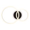 Loretta Plafonnier Luminaires Globo Lighting LED Noir, 1 lumière