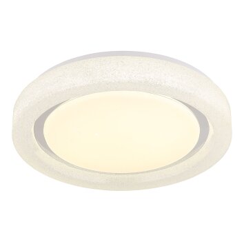 Marcia Plafonnier Luminaires Globo Lighting LED Blanc, 1 lumière