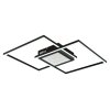 Saunders Plafonnier Luminaires Globo Lighting LED Noir, 1 lumière, Télécommandes