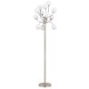 Riha Lampadaire Luminaires Globo Lighting Nickel mat, 12 lumières