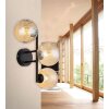 Conor Applique murale Luminaires Globo Lighting Noir, 3 lumières
