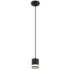 Lucero Suspension Luminaires Globo Lighting Noir, 1 lumière
