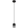 Lucero Suspension Luminaires Globo Lighting Noir, 1 lumière