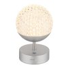 Gavin Lampe à poser Luminaires Globo Lighting LED Argenté, 1 lumière