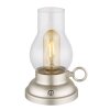 Petro Lampe à poser Luminaires Globo Lighting LED Champagne, 1 lumière