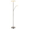 Stanford Plafonnier Luminaires Globo Lighting LED Nickel mat, 1 lumière