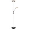 Tamika Plafonnier Luminaires Globo Lighting LED Chrome, Noir, 1 lumière