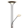 Tamika Plafonnier Luminaires Globo Lighting LED Chrome, Noir, 1 lumière