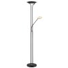 Tamika Plafonnier Luminaires Globo Lighting LED Chrome, Noir, 1 lumière