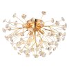 Katrina Plafonnier Luminaires Globo Lighting Or, 4 lumières