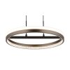 Della Suspension Luminaires Globo Lighting LED Noir, 1 lumière