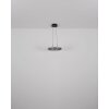 Della Suspension Luminaires Globo Lighting LED Noir, 1 lumière