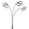 Della Lampadaire Luminaires Globo Lighting LED Noir, 1 lumière