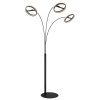 Della Lampadaire Luminaires Globo Lighting LED Noir, 1 lumière