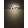 Alaina Plafonnier Luminaires Globo Lighting LED Gris, 1 lumière, Télécommandes