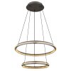 Alaina Suspension Luminaires Globo Lighting LED Gris, 1 lumière, Télécommandes