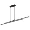 Kirina Suspension Luminaires Globo Lighting LED Noir, 1 lumière