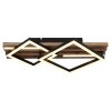 Obrien Plafonnier Luminaires Globo Lighting LED Écru, Noir, 1 lumière
