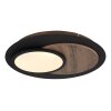 Kory Plafonnier Luminaires Globo Lighting LED Noir, 1 lumière