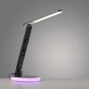 TINA Lampe à poser Luminaires Leuchten Direkt LED Noir, 1 lumière, Changeur de couleurs