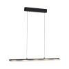 NELE Suspension Luminaires Leuchten Direkt LED Noir, 1 lumière