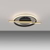 KORSA Plafonnier Luminaires Leuchten Direkt LED Or, Noir, 1 lumière