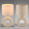CARARA Lampe à poser Luminaires Leuchten Direkt LED Beige, 1 lumière