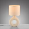 CARARA Lampe à poser Luminaires Leuchten Direkt LED Beige, 1 lumière