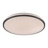 KYLE Plafonnier Luminaires Leuchten Direkt LED Noir, 1 lumière