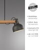 2.0 Suspension Luminaires Leuchten Direkt LED Brun, Noir, 2 lumières
