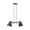 2.0 Suspension Luminaires Leuchten Direkt LED Brun, Noir, 2 lumières