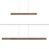 Round Suspension Luminaires Paul Neuhaus LED Brun, 2 lumières