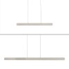 Round Suspension Luminaires Paul Neuhaus LED Aluminium, 2 lumières