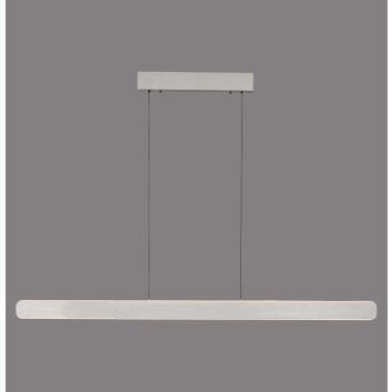 Round Suspension Luminaires Paul Neuhaus LED Aluminium, 2 lumières