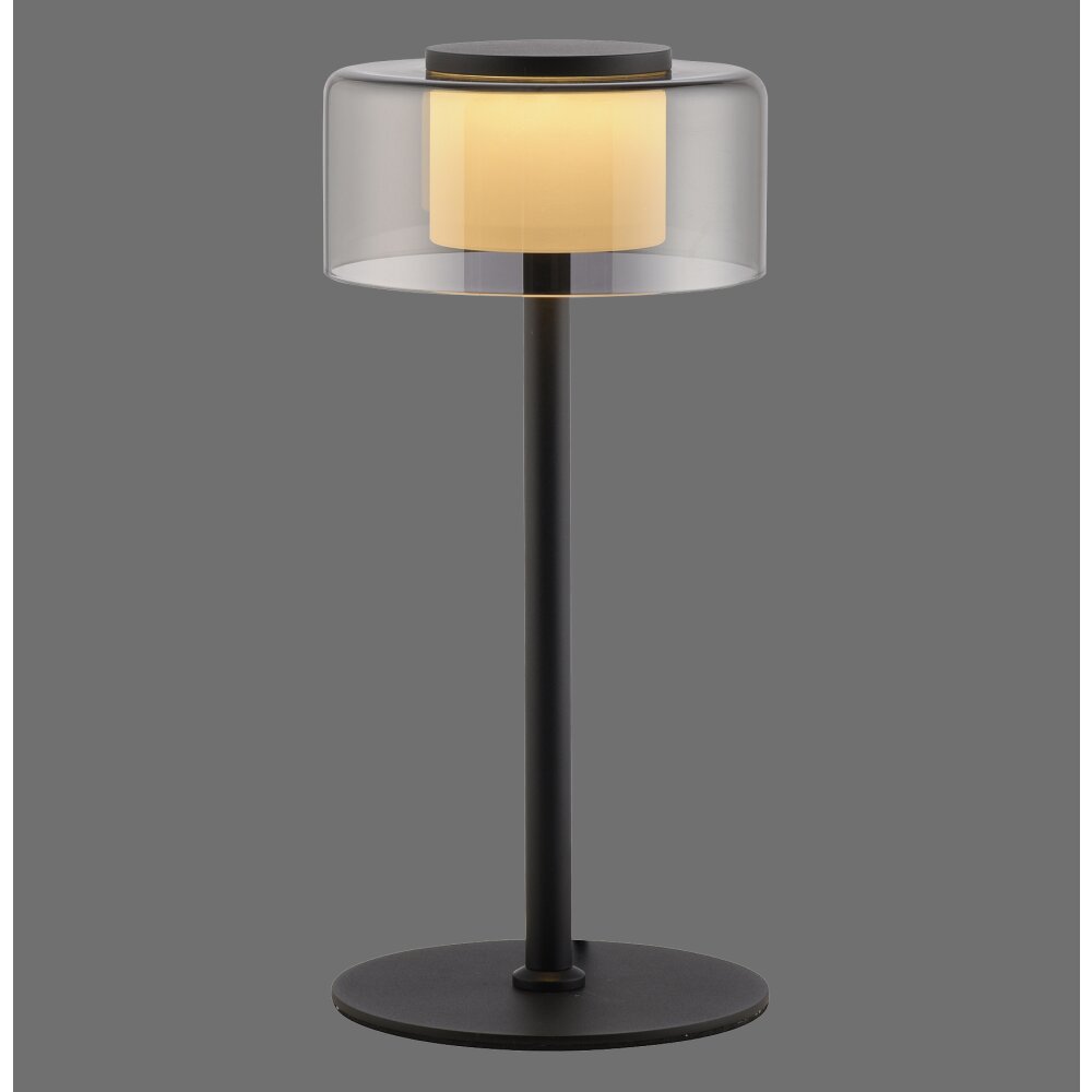 Rika Lampe à poser Luminaires Paul Neuhaus LED Noir, 1 lumière main product photo