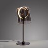 Zula Lampe à poser Luminaires Paul Neuhaus LED Noir, 1 lumière