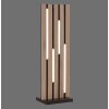 Q-Akustik Lampe à poser Luminaires Paul Neuhaus LED Brun, Noir, 1 lumière, Télécommandes