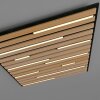 Q-Akustik Applique murale / Plafonnier Paul Neuhaus Q-Serie LED Brun, Noir, 1 lumière, Télécommandes
