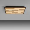 Q-Akustik Applique murale / Plafonnier Paul Neuhaus Q-Serie LED Brun, Noir, 1 lumière, Télécommandes
