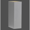 Block Applique murale Luminaires Paul Neuhaus LED Gris, 2 lumières