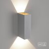 Block Applique murale Luminaires Paul Neuhaus LED Gris, 2 lumières