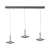 Vitrum Suspension Luminaires Paul Neuhaus LED Gris, 6 lumières