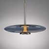 E-Vitrum Suspension Luminaires Paul Neuhaus LED Gris, 2 lumières, Télécommandes