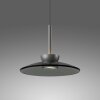 Moon Suspension Luminaires Paul Neuhaus LED Gris, 2 lumières