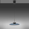 E-Moon Suspension Luminaires Paul Neuhaus LED Gris, 2 lumières, Télécommandes