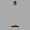 E-Moon Suspension Luminaires Paul Neuhaus LED Bronze, 2 lumières, Télécommandes