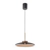 E-Moon Suspension Luminaires Paul Neuhaus LED Bronze, 2 lumières, Télécommandes