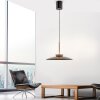 E-Moon Suspension Luminaires Paul Neuhaus LED Bronze, 2 lumières, Télécommandes