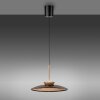E-Moon Suspension Luminaires Paul Neuhaus LED Bronze, 2 lumières, Télécommandes